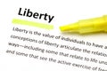 Definition of liberty