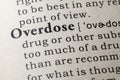 Definition of overdose