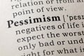 Definition of pessimism