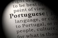 Definition of Portuguese