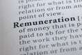 Definition of Remuneration