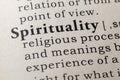 Definition of spirituality