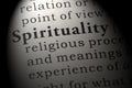 Definition of spirituality