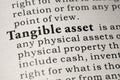 Definition of tangible asset