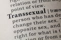 Definition of Transsexual