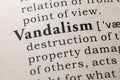 Definition of Vandalism