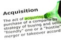 Definition Of The Word Acquisition