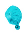 Deflated balloon isolated Royalty Free Stock Photo