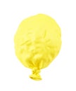 Deflated balloon isolated