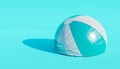 Deflated beach ball Royalty Free Stock Photo