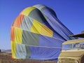 Deflating balloon Royalty Free Stock Photo