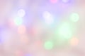 Defocus christmas lights pastel color background