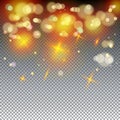 Defocus lights magic wallpaper