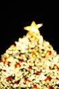 Defocus shape of Christmas tree.