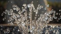 Defocus of water fountain Royalty Free Stock Photo