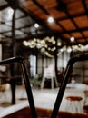 Defocused abstract background of coffeshop Royalty Free Stock Photo