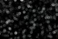 Defocused abstract black silver lights background