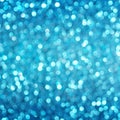 Defocused abstract blue lights background . bokeh lights. Royalty Free Stock Photo