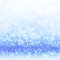 Defocused abstract blue lights background . bokeh lights. Royalty Free Stock Photo