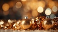 Defocused abstract christmas lights on white glitter background with shiny sparkles and bokeh effect Royalty Free Stock Photo