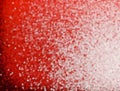 Defocused abstract red lights background Royalty Free Stock Photo