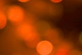 Defocused background with orange circles. Copy space Royalty Free Stock Photo