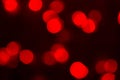 Defocused Beautiful Red Bokeh Lights Blurred background,bokeh for background