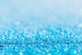 Defocused blue glitter background. blue abstract bokeh background. Christmas abstract background Royalty Free Stock Photo