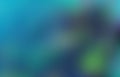 Defocused blue-green abstract background. Blurred lines. Royalty Free Stock Photo