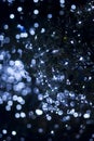 Defocused blue light effect Royalty Free Stock Photo