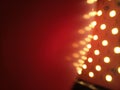 Defocused blur background red light Royalty Free Stock Photo