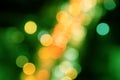 Defocused of blur bokeh city at night Royalty Free Stock Photo