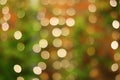 Defocused bokeh lights