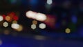 Defocused Bokeh Lights And Lens Flare Royalty Free Stock Photo