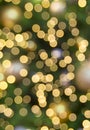 Defocused bokeh. Twinkling light purple bokeh abstract background for Christmas and Happy new year holiday. Festive elegant Royalty Free Stock Photo