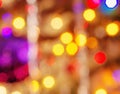 Defocused Christmas Lights Background