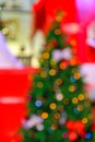 Defocused christmas lights background Royalty Free Stock Photo