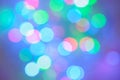 Defocused christmas lights background Royalty Free Stock Photo