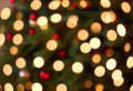 Defocused Christmas tree. Defocused Lights. Christmas tree background Royalty Free Stock Photo