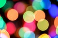 Defocused color background