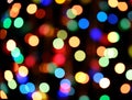 Defocused color background