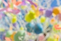 Defocused colorful abstract texture. Blurry light effect background