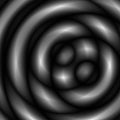 Defocused faded monochrome pattern / texture. Abstract op-art ba Royalty Free Stock Photo
