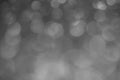 Defocused gray lights. Bokeh background Royalty Free Stock Photo