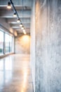 Defocused light gray cement wall Royalty Free Stock Photo