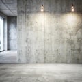 Defocused light gray cement wall Royalty Free Stock Photo