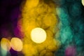 Defocused lights background abstract bokeh lights Royalty Free Stock Photo