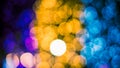 Defocused lights background abstract bokeh lights Royalty Free Stock Photo