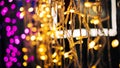 Defocused lights background abstract bokeh lights Royalty Free Stock Photo