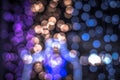 Defocused lights background abstract bokeh lights Royalty Free Stock Photo